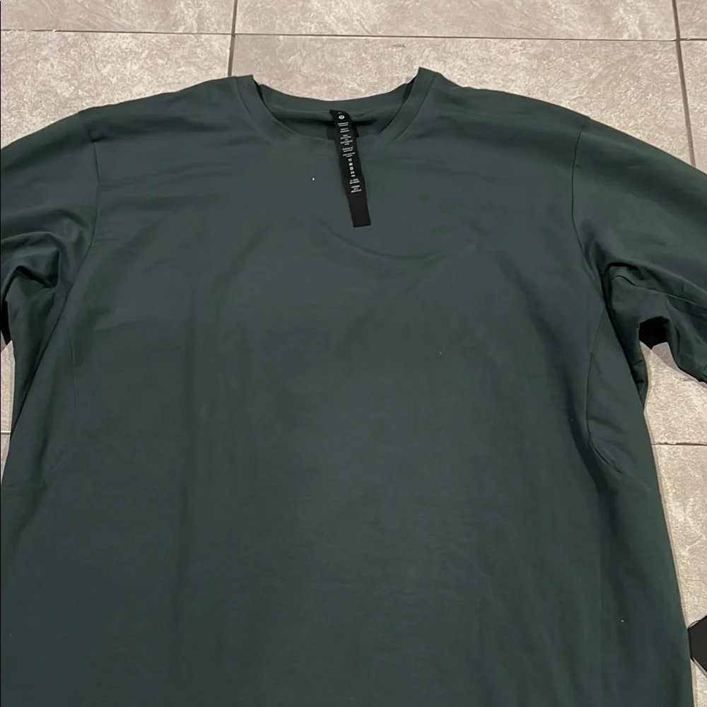 Dark Green Long Sleeve Shirt - Picture 3 of 3